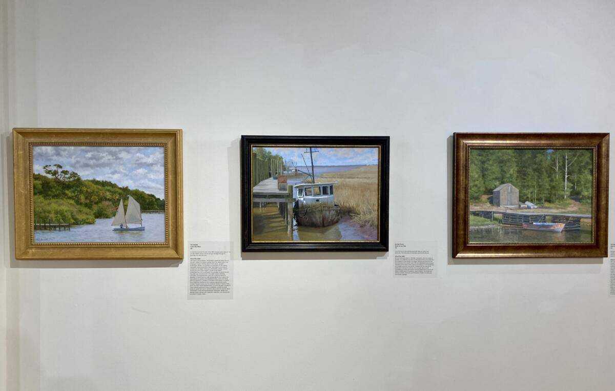 Artworks by: Val Sandell, Beverly Evans, Val Sandell